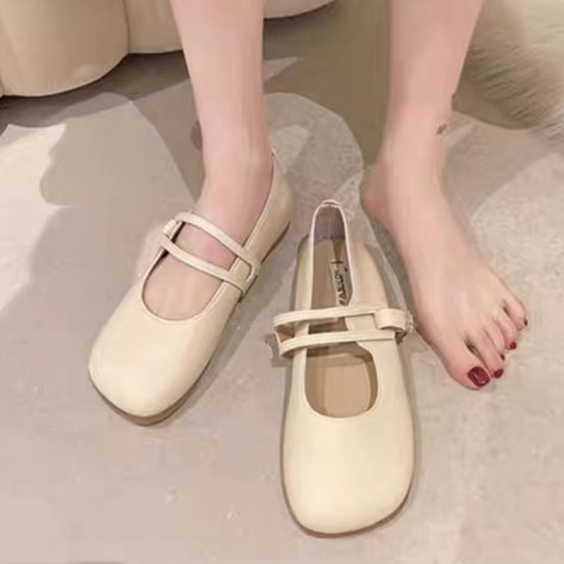 Japanese Style Lolita Gothic Woman Flats Mary Jane with Straps Wholesale Popular Low Price High Quality Fashion Shoes for Women