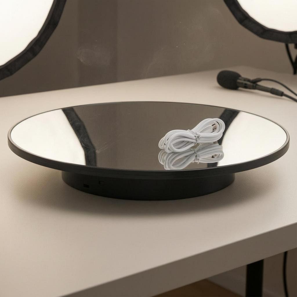 Electric Rotating Display Stand USB Powered Turntable