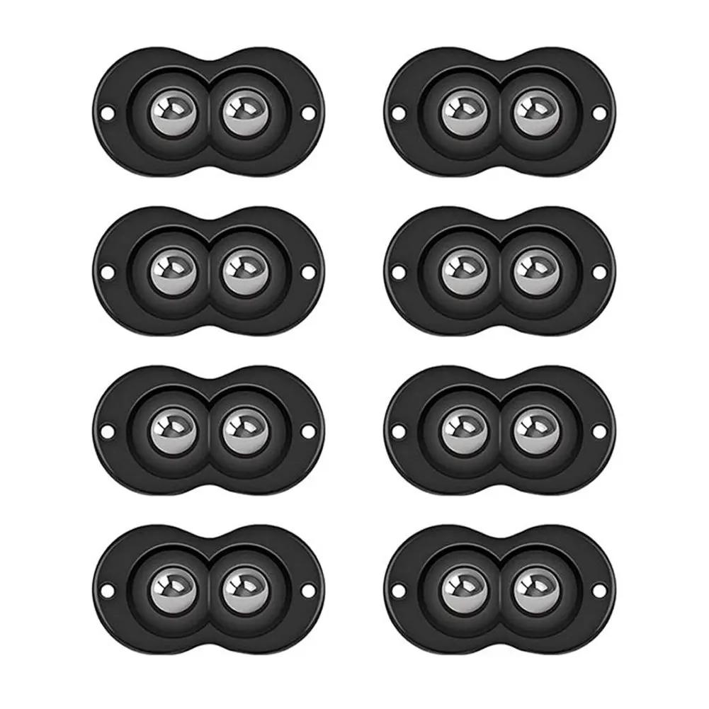 Double Bead Wheels Furniture Rollers Furniture Moving Increased Load Capacity Smooth And Quiet 360 Degree Rotation