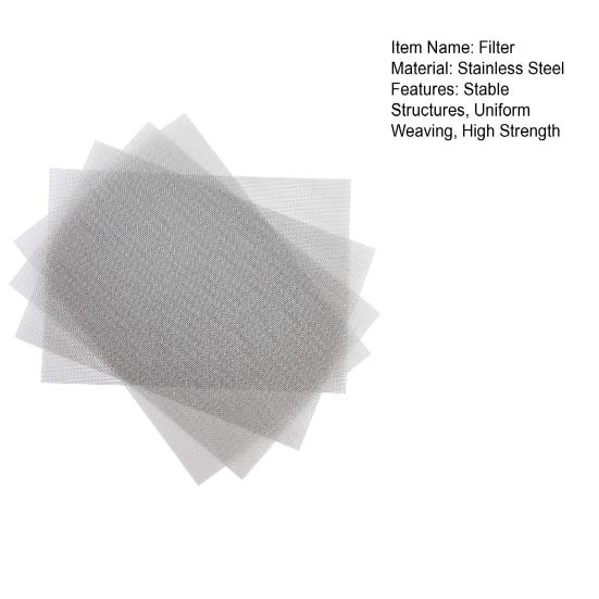 4 adet tel örgü elek üniforma dokuma istikrarlı yapılar çok amaçlı paslanmaz çelik kare fareleri önlemek Metal örgü ev kullanımı