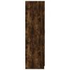 VidaXL Garde-robe Chêne fumé 80x52x180 cm Bois d'ingénierie 815351