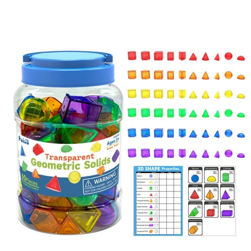 Translucent Kid Montessori Toy Creative Sensory Learning Toy Montessori Table Toys  Home Playroom