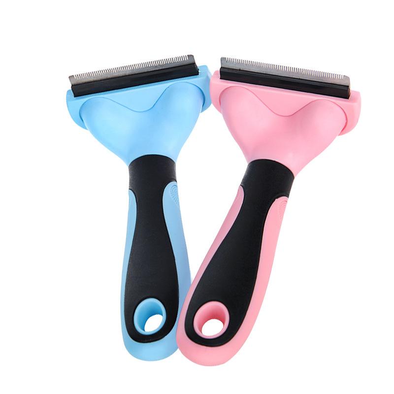 Pet Hair Deshedding Comb for Dog and Cat Removes Undercoat Tangled Hair Massage Pet Brush Grooming Puppy Supplies