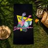 Cartoon Denver the Last Dinosaur Towel beach towel, quick drying absorbent bath towel for Swim,Gym,Camping,Outdoor
