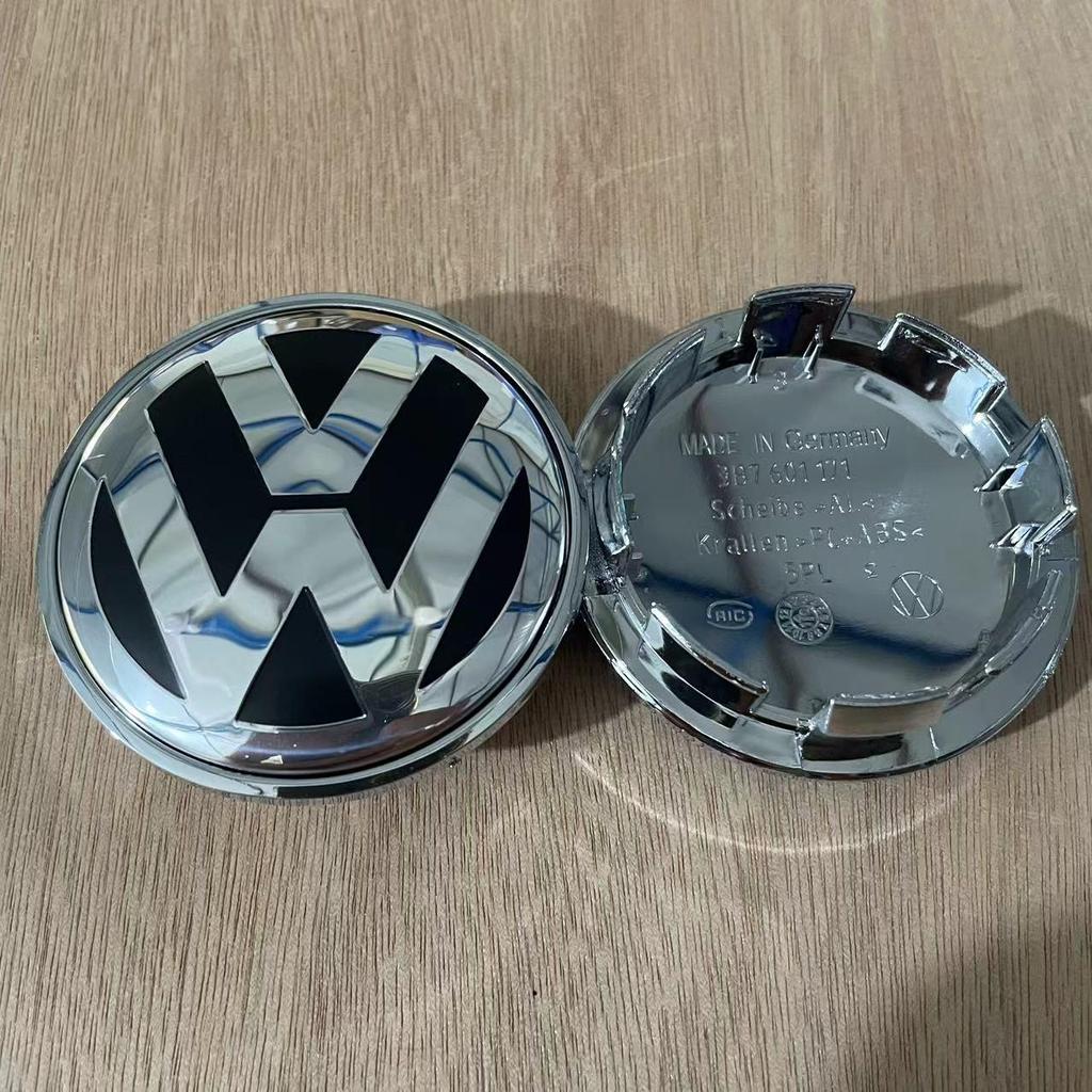 Volkswagen R GTI Radkappen-Emblem - Wolfsburg Mittelkappe für Magotan, Touran, Sagitar