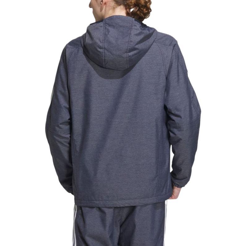 Adidas Jackets Men's Legend Blue Hooded Moderate Other IK7324