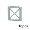 Military Base Barbed wire Building Block City military Scene Accessory Fence Isolation Net MOC Parts Brick 30104 92338 Chain