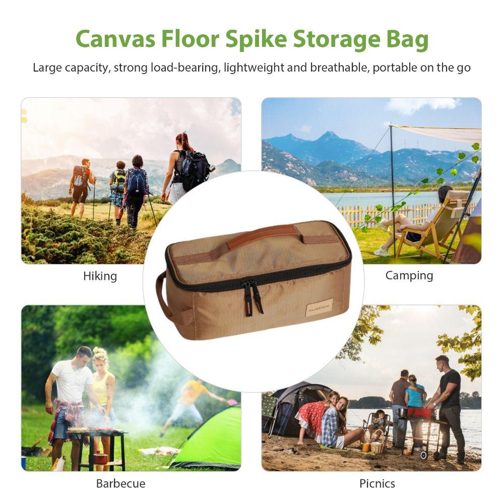 Large Capacity Cutlery Pouch Wear-Resistant Camping Storage Bag Outdoor Travel