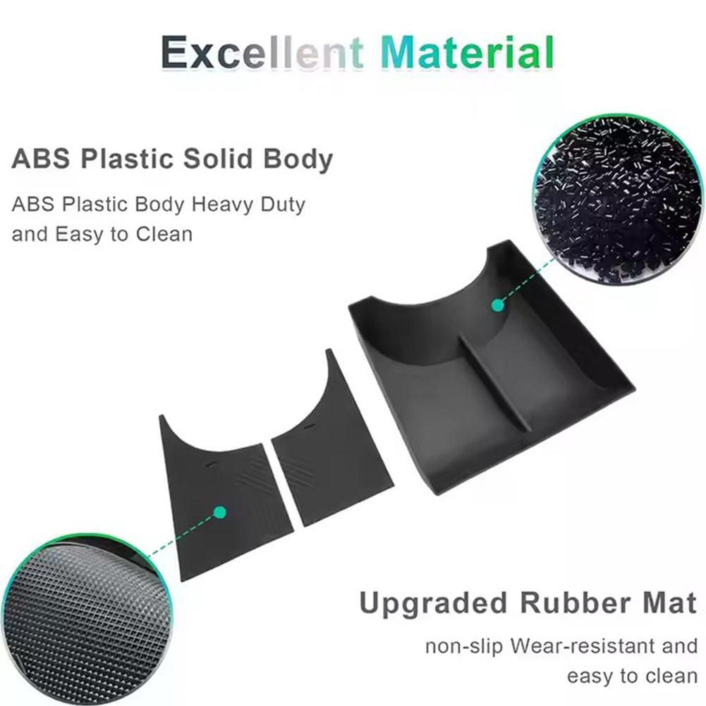 Pro Volkswagen ID.UNYX Auto Centrální Úložný Box Organizér Přihrádky Spodní Vrstvy Středové Konzoly Auto Příslušenství