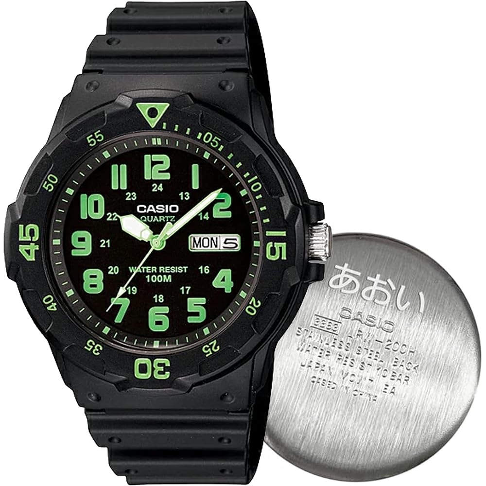 Casio Kids Waterproof Watch Personalized Gift for Boys with Gift Wrapping