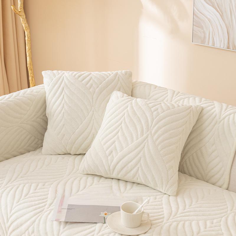Sofa Cushion Winter Plush Sofa Cover Towel Winter Sofa Cover Simple Modern Thickened Cushion