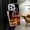 Cigar Whiskey Ice Drink Soft Phone Case for iPhone 15 16 17 Pro Max 17Air 16E 14 Plus 13 12 Mini Shockproof Cover Back Shell
