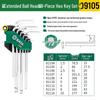 SATA Hex Key Set: Manual Six-Sided Screwdriver Tools