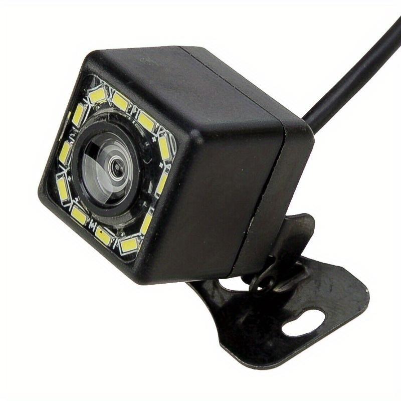 HD CCD Car Rear View Camera with 12 LED Night Vision - Wide Angle Reverse Backup Camera for Parking, Front & Rear Universal