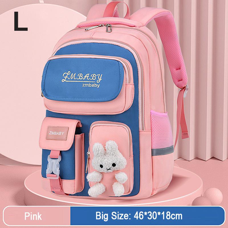 

Милые школьные рюкзаки с кроликами для девочек, ранцы для начальной школы для девочек, детская сумка для начальной школы, прочный высококачественный детский подарок