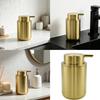 Stainless Steel Liquid Soap Dispenser Easy to Press Refillable Lotions Dispenser Bathroom Accessories Liquid Container