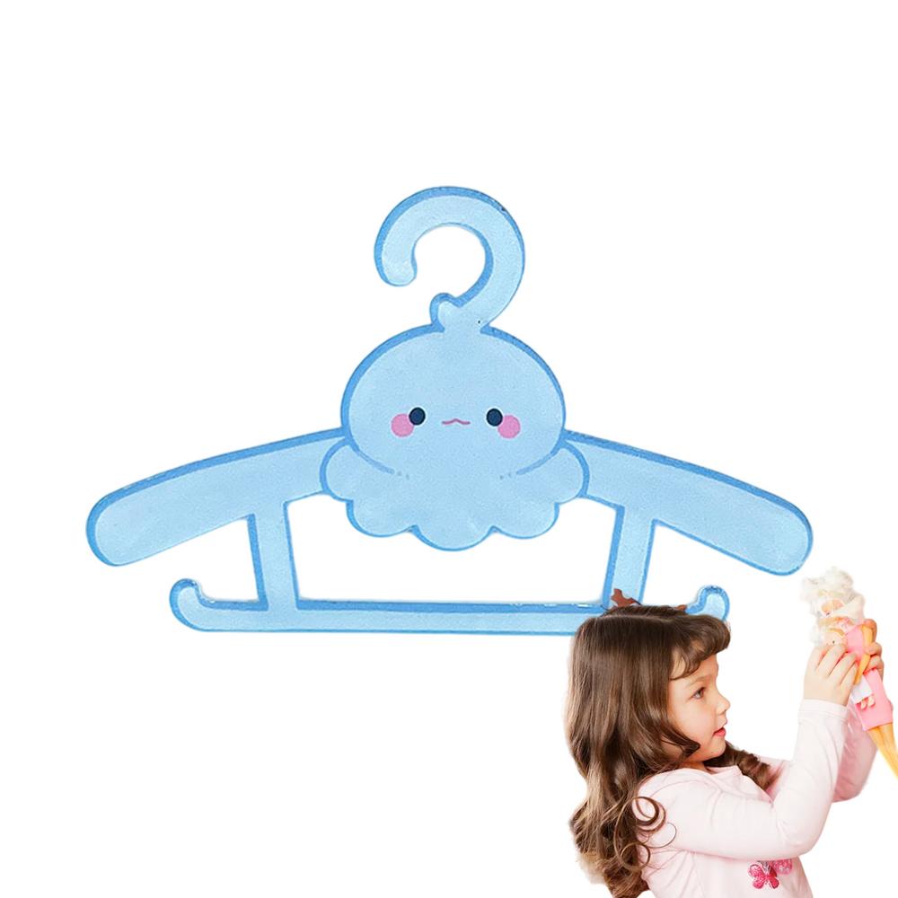 Dog Hangers For Clothes Doll Outfit Hanger Acrylic Pet Garment Rack Organizer For Gown Dress Outfit Dresses Pants Shirts Skirts