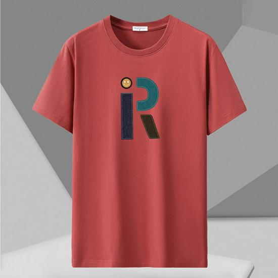 Men's Plus Size Korean Style Crew Neck Short Sleeve T-Shirt