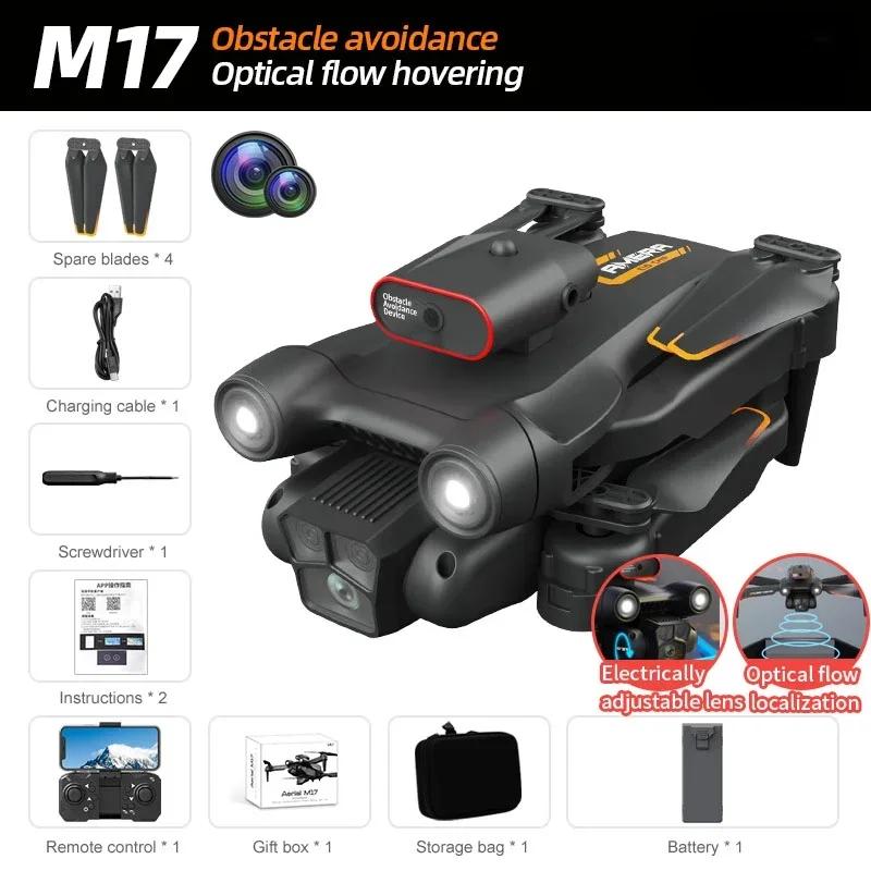 M17 Drone Professional 1080p High-Definition Three Camera 5G Optical Flow Positioning Aerial Photography Foldable RC Quadcopter