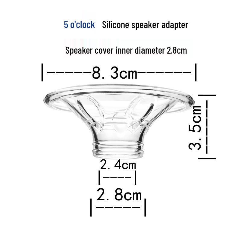 Accessoires de tire-lait en silicone: Coussinets d'allaitement en silicone liquide et Couvercle à pétales de massage