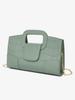 2026 New Crocodile Grain PU Leather Handbag for Women Vintage Large Capacity Evening Bag Simple Elegant Party Clutch Bag Shoulde