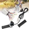 36V350W Electric Quantity Throttle Grip with Lock Controller Accessory for Electric Bike