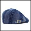 Hunting CA598 [White Fang] cap, denim, sports, running, outdoor, men's, women's, (light blue)