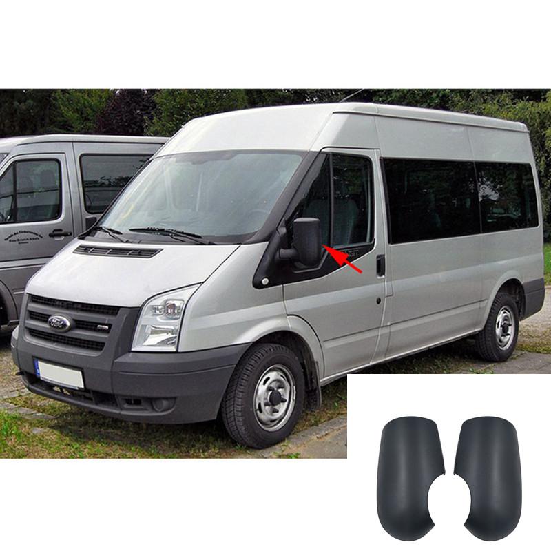 Car Exterior Trim Side Mirror Cover For Ford Transit MK6 MK7 2000-2013 Rear View Mirror Automotive Accessories