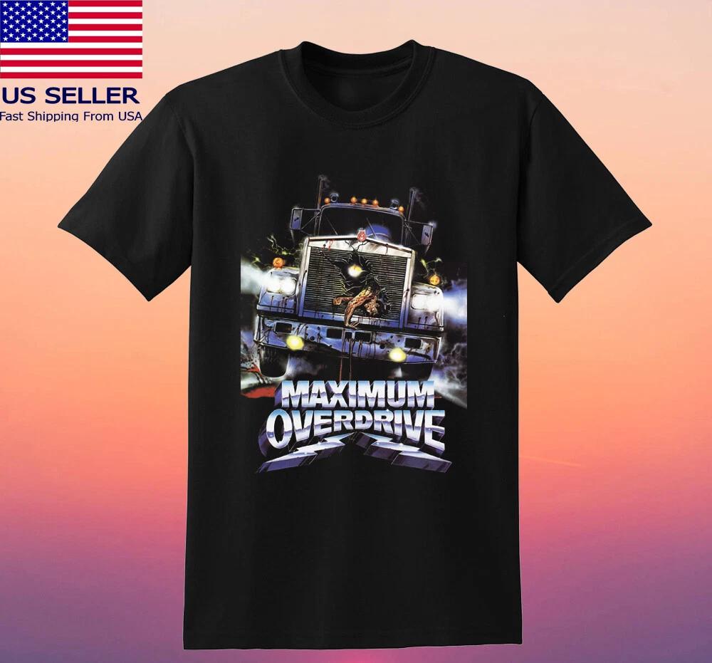 Maximum Overdrive Horror Movie Men s Black Size S-5XL 2XL