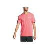 Nike Swoosh Logo Sportswear Short Sleeve T-Shirt Men Tops Pink BQ0025-668