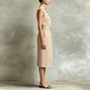 Women's Sleeveless Dress with Pockets and Belt, Casual Summer Outfit