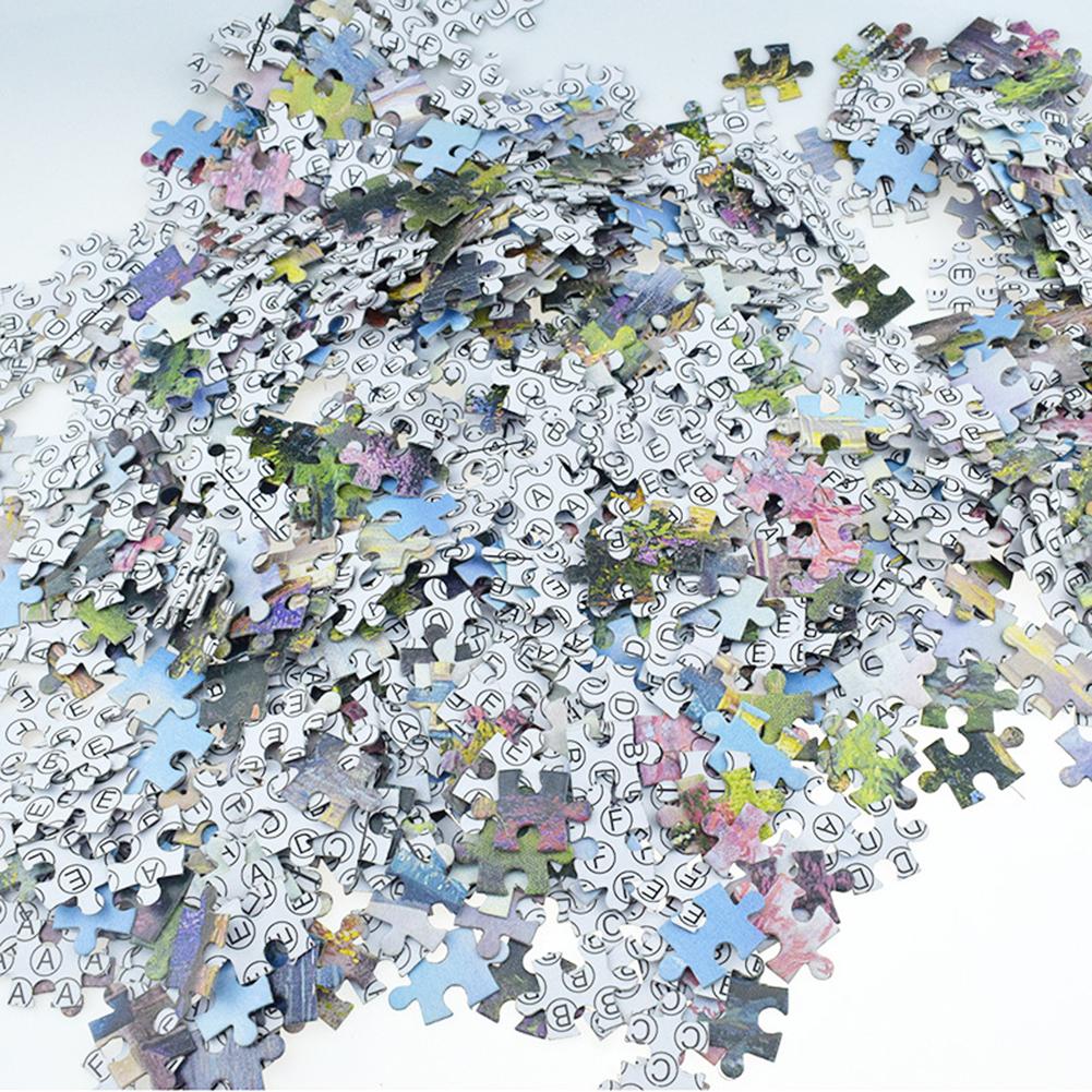 1000pcs Jigsaw Puzzles Landscape Assembling Picture Toy Children Adult Educational Toy Game599