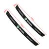 OMDP8 Carbon Fiber Car Rear Trunk Bumper Guard Stickers For Skoda Fibia 2 Superb Octavia 2 MK2 FL A5 2009 2010 Car Accessories
