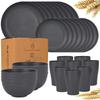Eco-Friendly Wheat Straw Dinnerware Set