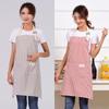 Dapeng Cotton Linen Striped Apron