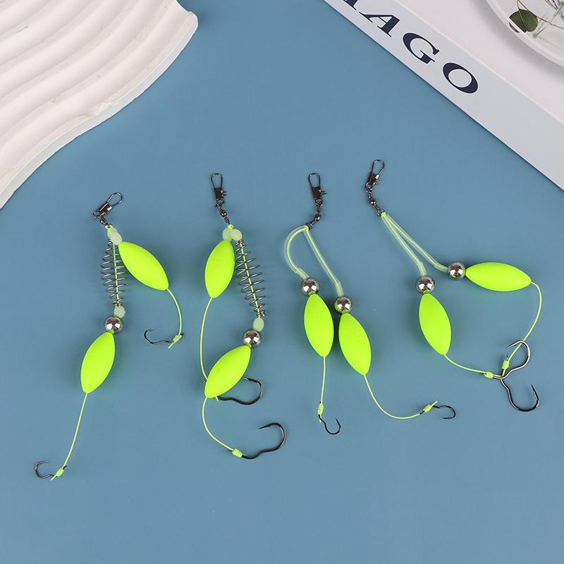 1 Pcs Double Hook Fishing Hair Rigs Hook Suspension Anti Bottom Carp Fishing Hook Pesca Ready Made Carp Rigs Fishing Lure