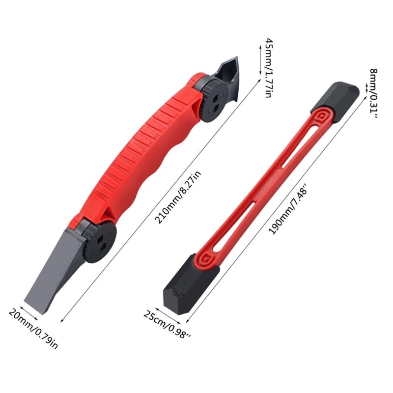 Silicone Caulking Remover Grout Removal Sealant Scraper Tool Sealant Finishing Tool for Bathroom Kitchen Floor Window