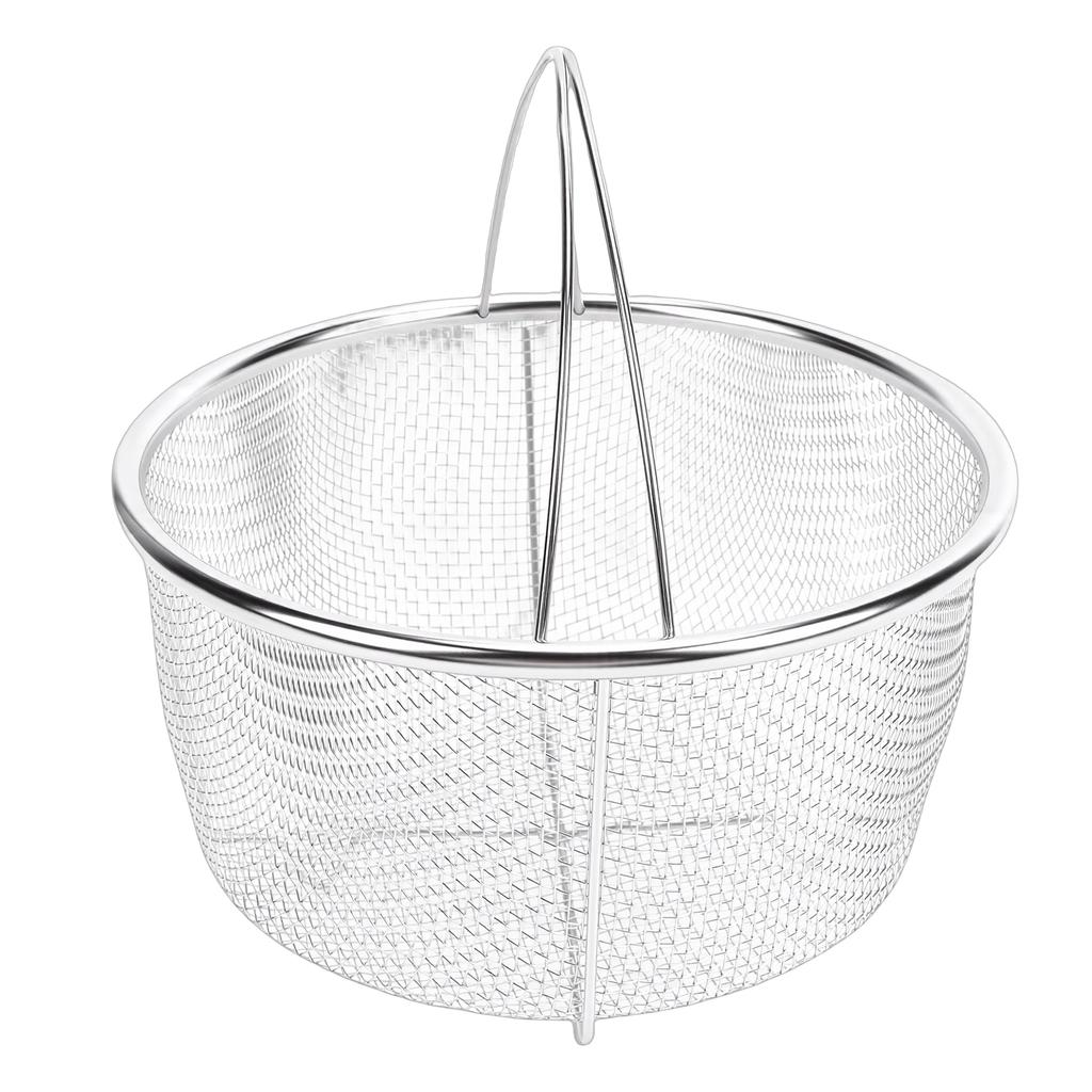 Pressure Cooker Strainer Multifunctional Stainless Steel Pressure Cooker Steam Basket for Frying Food 20cm   7.9in