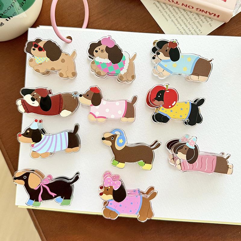 Cute Kitten Animal Cartoon Decorative Gift Sealing Clip Memo Clip Pp Clip For Students Cute Little Items