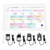 15.6 Inch Wall Planner Digital Calendar Chore Chart WiFi Smart Touchscreen Interactive Display Wall Desk Mount APP Control 32GB