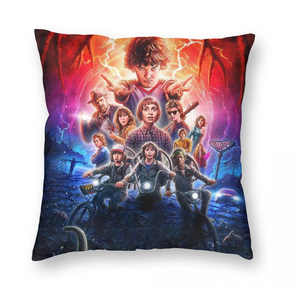 The Paranormal And Supernatural Pillowcase Polyester Linen Velvet Creative Zip Decor Car Cushion Cover
