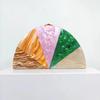 Evening Bag Fashion Contrast Color Patchwork New Wedding Party Semi-circular Acrylic Clutch Crossbody Bags Luxury Designer Purse