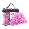 Set di Bigodini Auto-Aderenti per Capelli 36 Pezzi, Set di Bigodini per Capelli 4 Misure (Jumbo,Grande,Medio,Piccolo)Strumento Fai-da-te per Acconciatura e Ricciatura