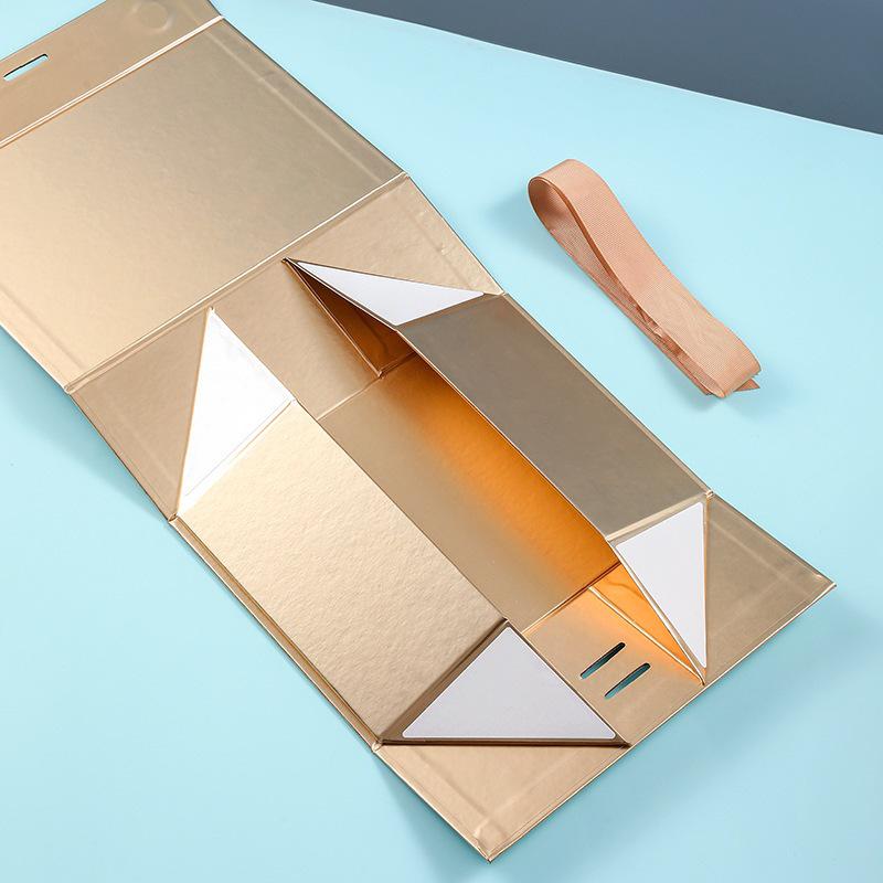 Exquisite Bowknot Flip-top Jewelry Gift Box for Souvenirs and Accessories