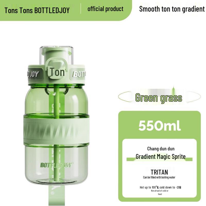 TonTon Tritan Gradient Sports Water Bottle 550ML