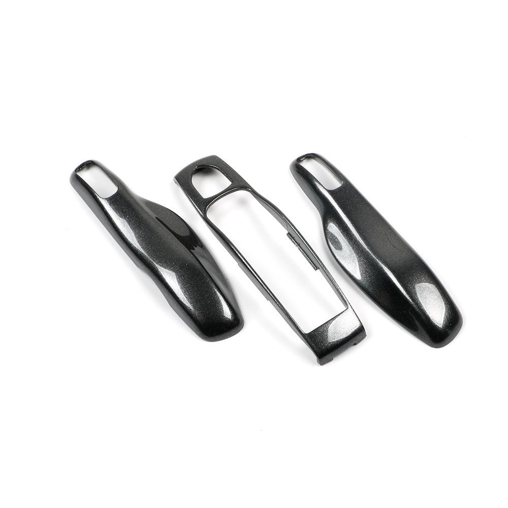 Porsche Cayenne, Macan, 718, 911, Boxster, Taycan Carbon Gray Key Shell Replacement