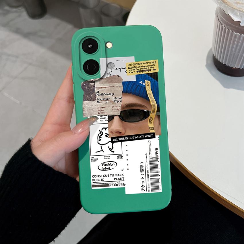 For Tecno Spark Go 3 2 1S 40 30 40C Pova 7 Ultra Pro Neo Case Sweet Girls Back Cover Soft Liquid Silicone Shockproof Phone Bags For Tecno Shell Bumper