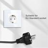 Bseed Europe Russia 16A Wall Power Socket White Black Grey Gold Crystal Glass Panel Plug Electrical Outlet for Home Improvemet