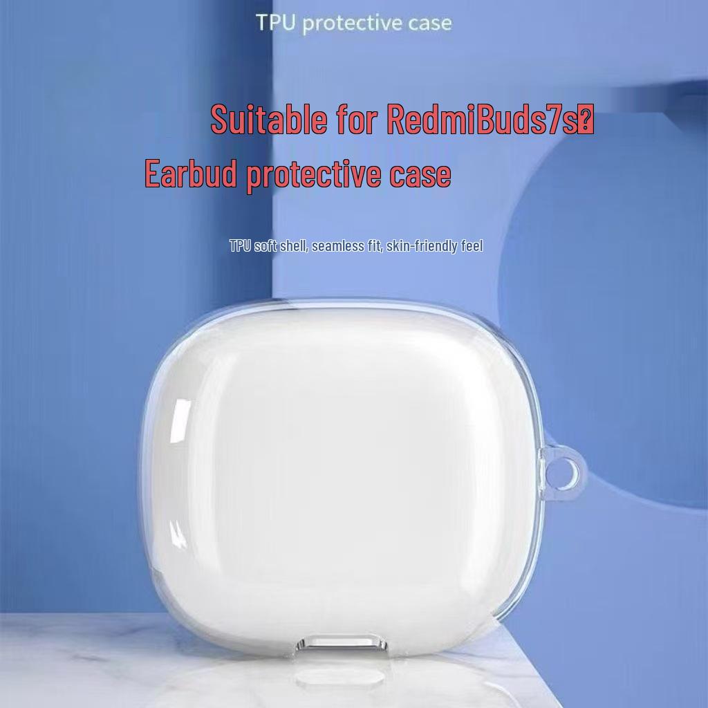 Redmi Buds 7s Transparent Protective Case for In-ear Earbuds - Full Protection Bluetooth Earbuds Shell Xiaomi Redmi Buds 7s