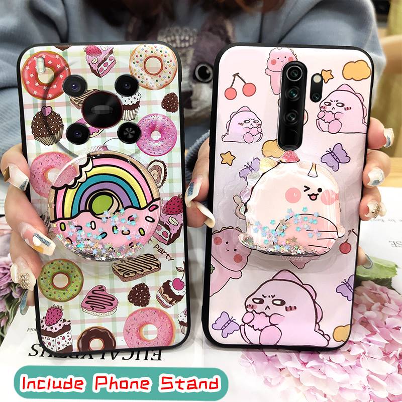 Husă Telefon cu Suport Rotativ Impermeabil Pentru ZTE Blade V70 Max/Nubia V70 Max Husă Spate Rezistentă la Murdărie Design la Modă Drăguț